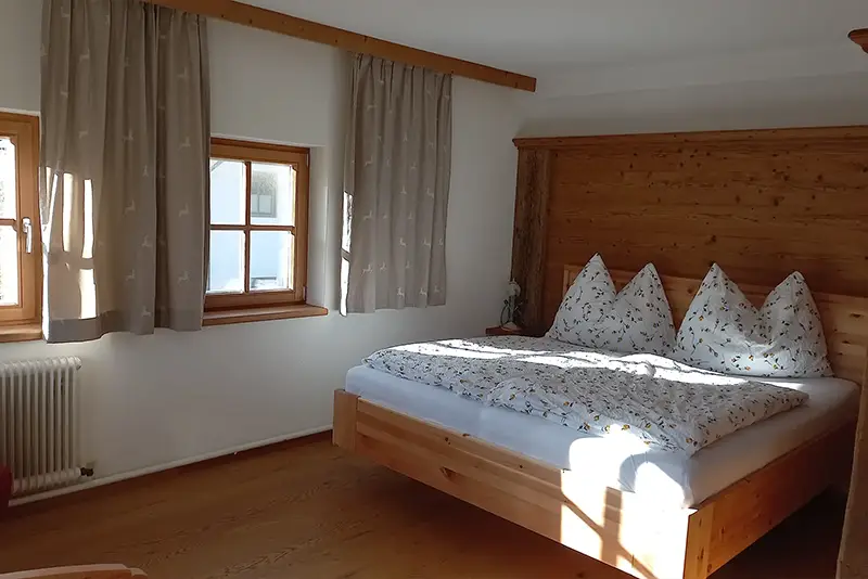 Schlafzimmer in der Unterkunft
